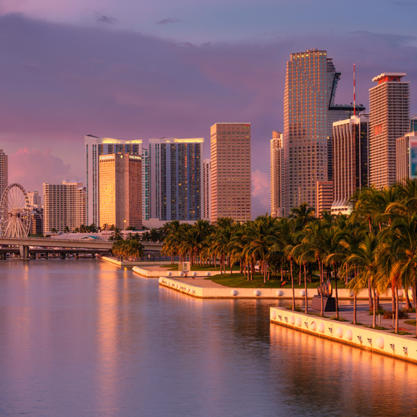 aerial view of sunny isles beach city with luxurio